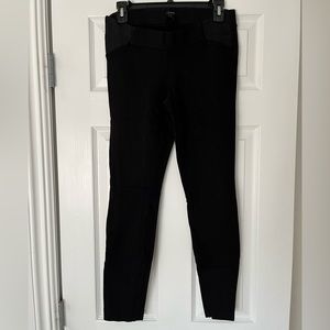 Jcrew maternity black stretch pants size 4